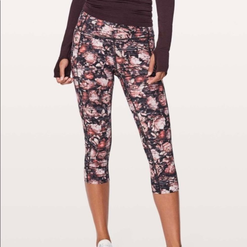 Lululemon Fast & Free Crop 19” Size 4